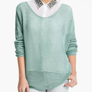 Double Zero Oversized Heart Sweater